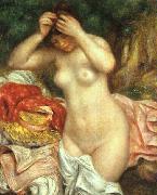 Pierre Renoir Bather Arranging her Hair oil painting picture wholesale